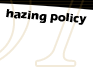 Hazing Policy